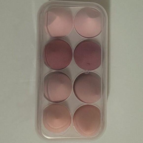 Makeup Facial Sponges, Blender Sponges, Reusable, 8 pcs., Assorted Color - Picture 2 of 3